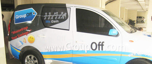 Group Off Car Wrap