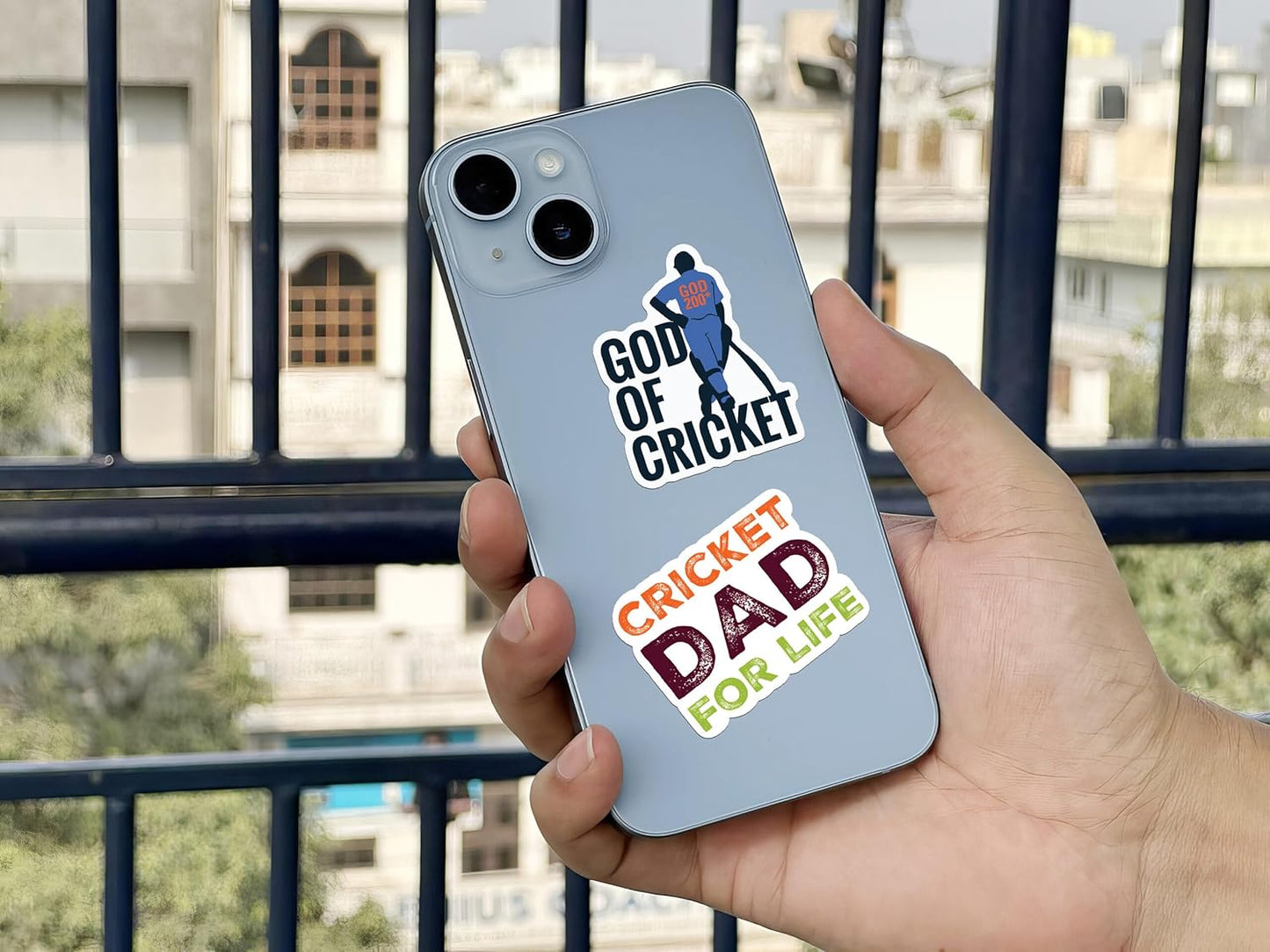 72 Cricket Stickers Set