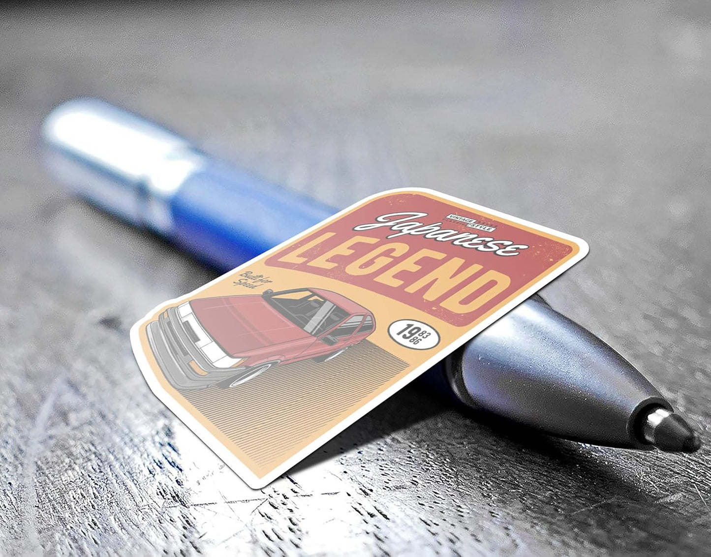 Race-Ready 90 Collection of Authentic JDM Sticker Set - Mobile, Laptop, Accessories, Gifting - Durable, Laminated, Quality Printed Vinyl For True Japanese Speed Culture Car Fans