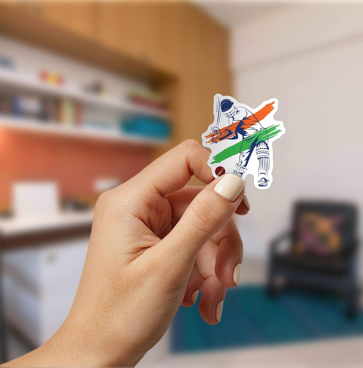 72 Cricket Stickers Set