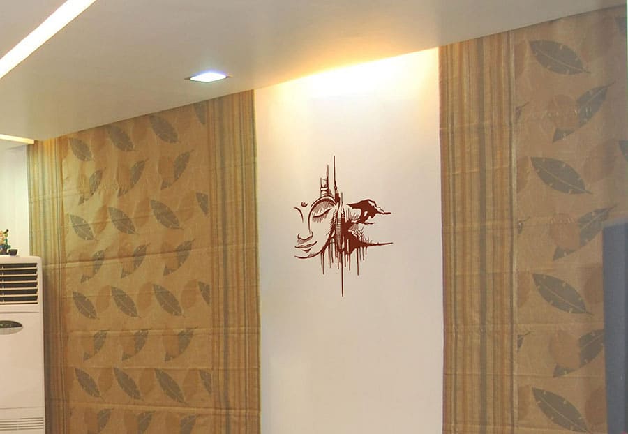 Urban Buddha Wall Sticker