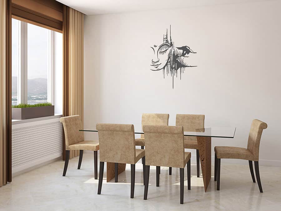 Urban Buddha Wall Sticker