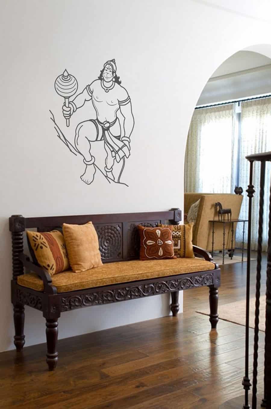 Mighty Hanuman Wall Sticker