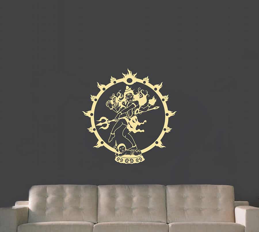 Nataraja Wall Sticker