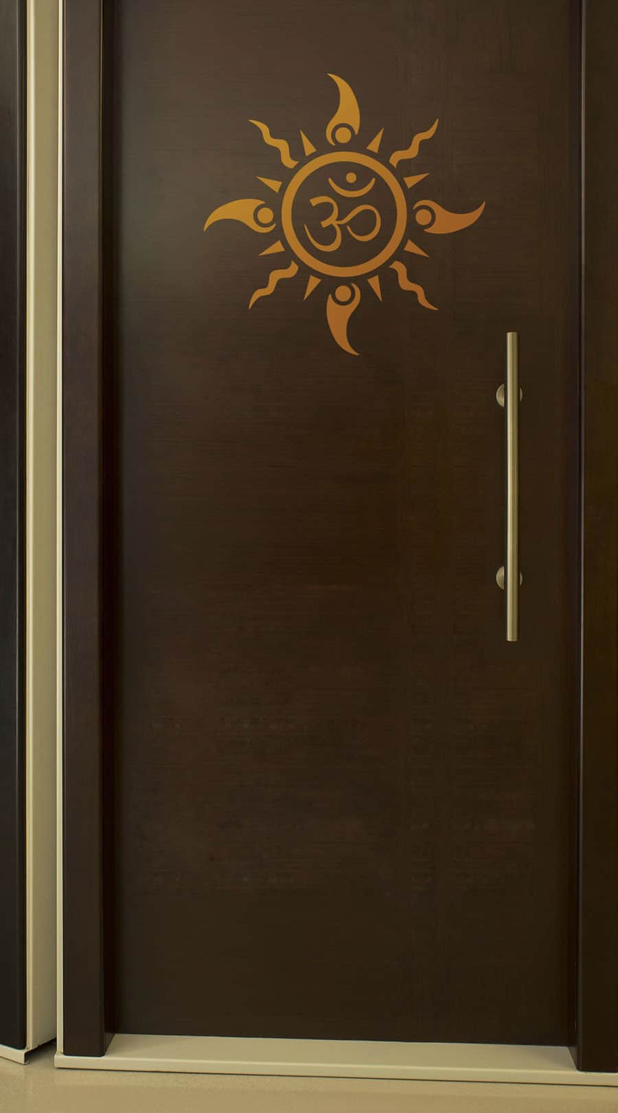 Om Sun Tattoo Wall Sticker