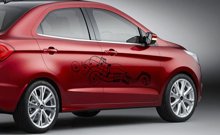 Music Lover Car Sticker