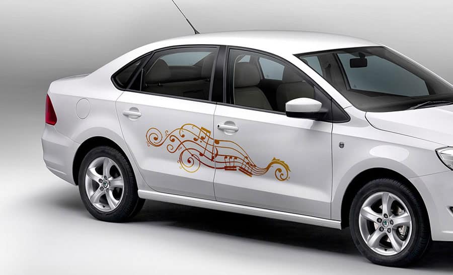 Music Lover Car Sticker