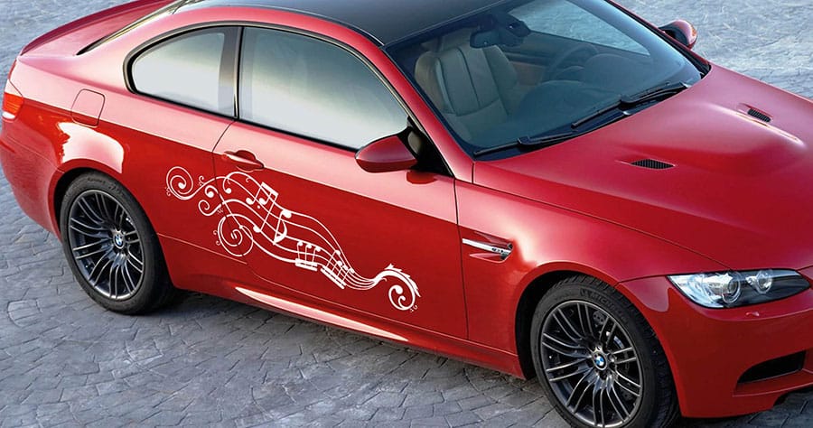 Music Lover Car Sticker
