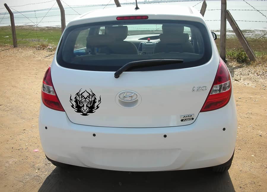 Eye of the Tiger Car Decal