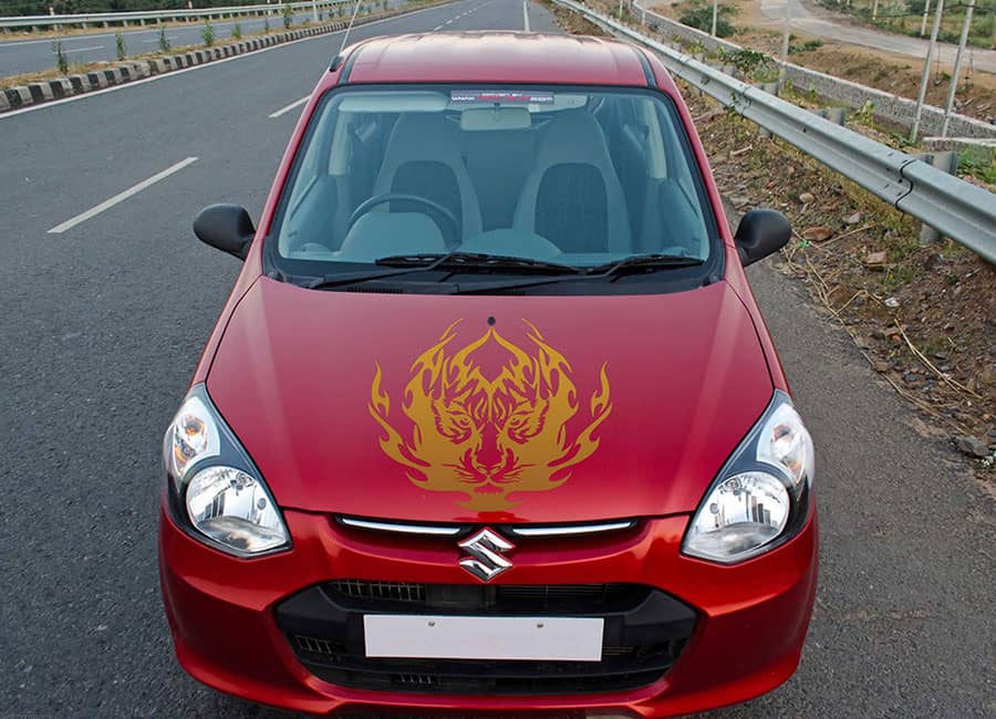 Eye of the Tiger Car Decal