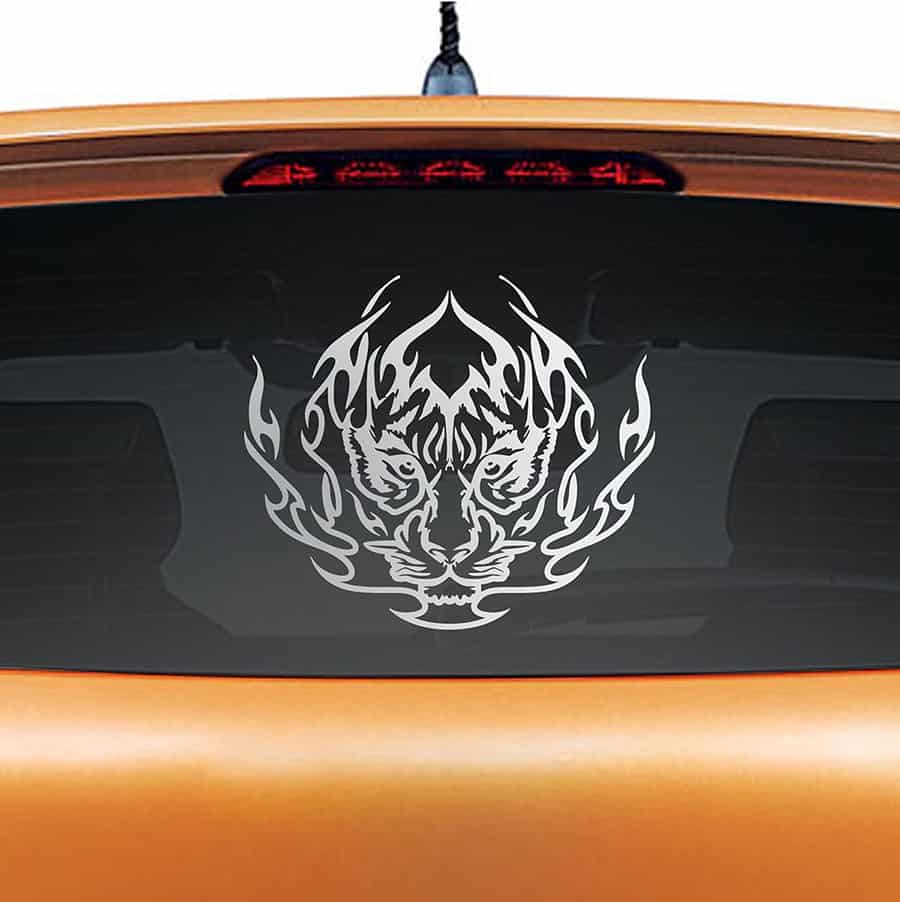 Eye of the Tiger Car Decal