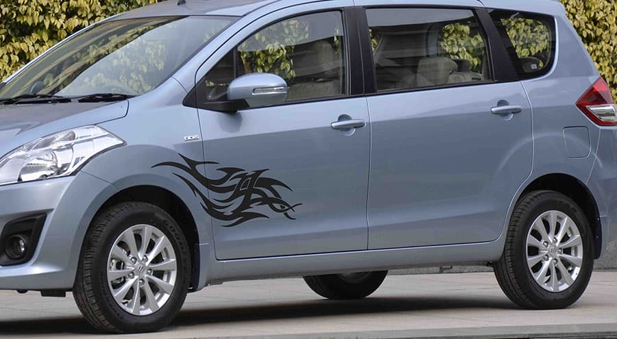 Wings of the Eagle Car Sticker