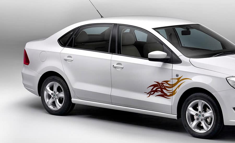 Wings of the Eagle Car Sticker