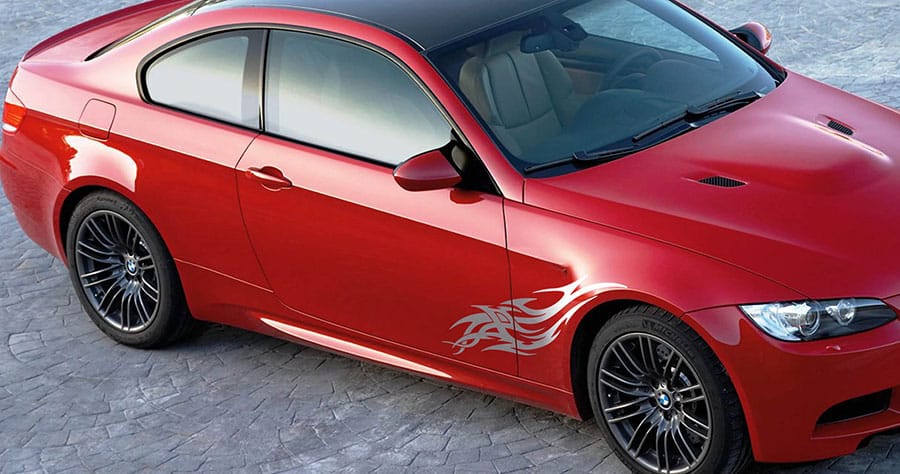 Wings of the Eagle Car Sticker