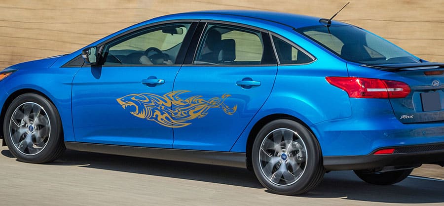 Shark Attack Car Graphics