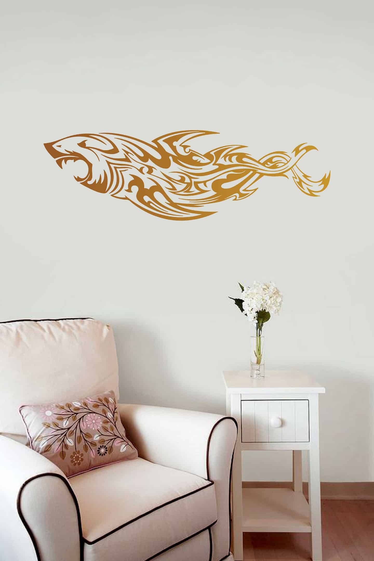 Shark Attack Wall Sticker