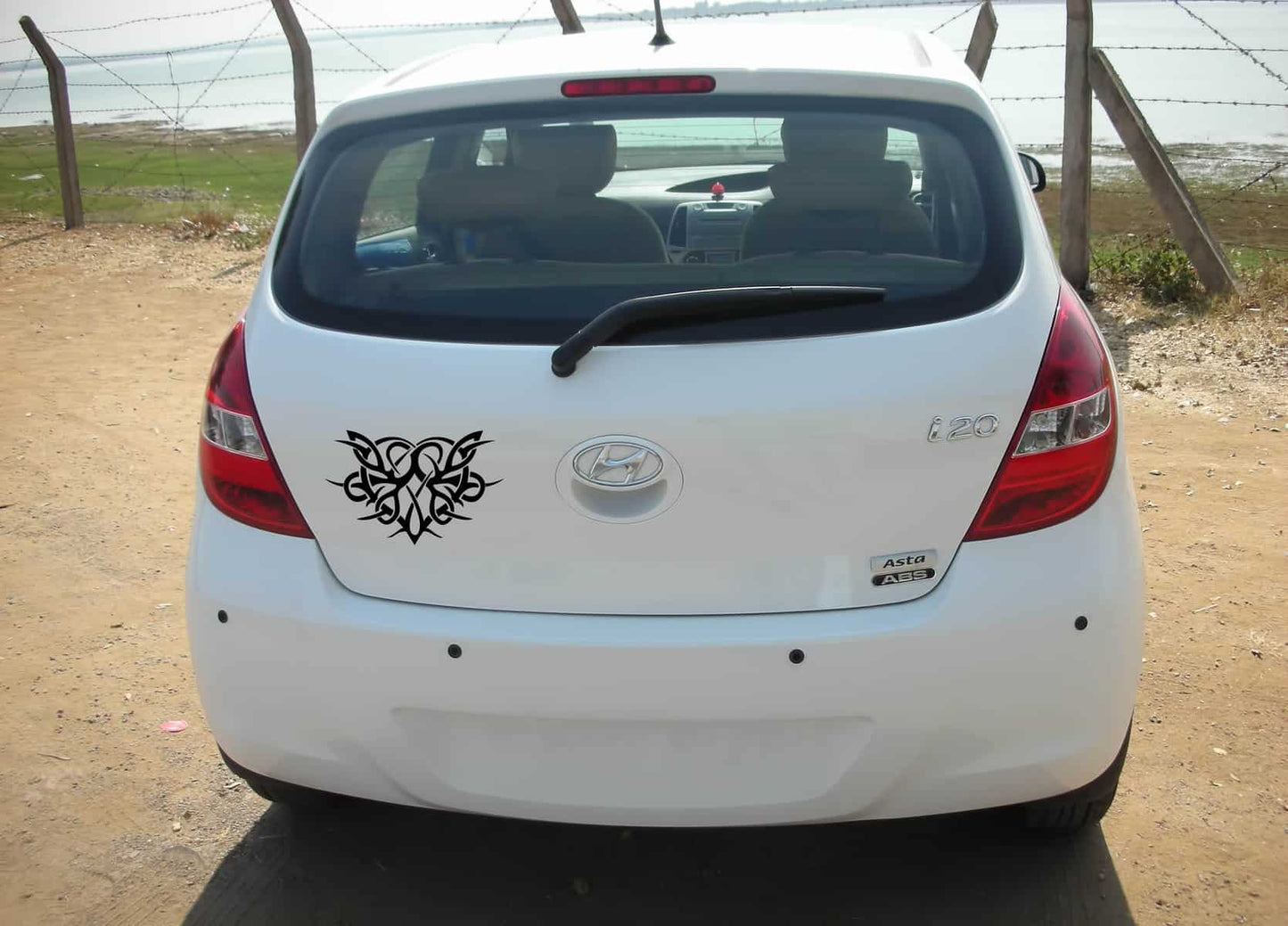 Minoo Heart Car Graphics Stickers