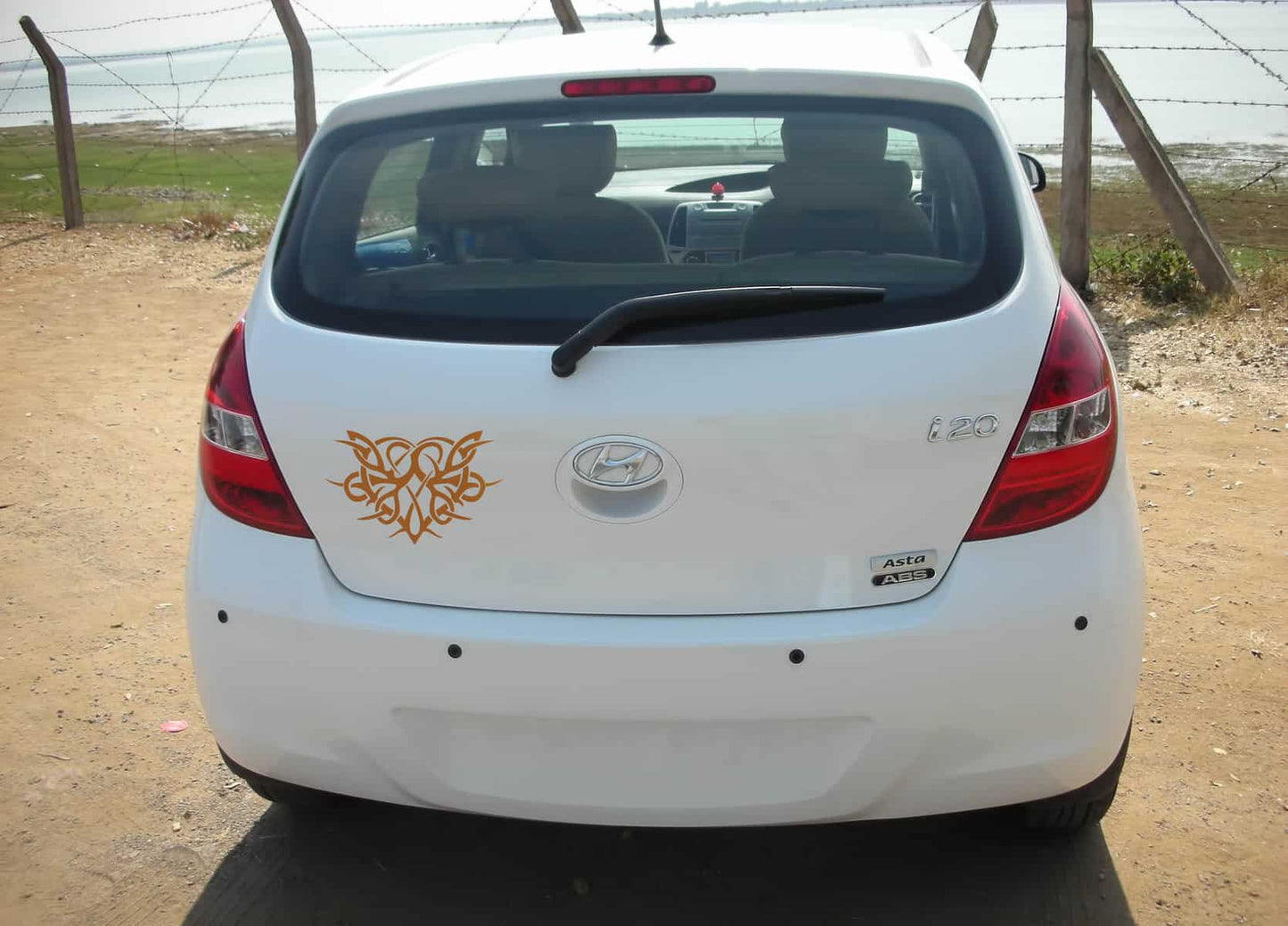 Minoo Heart Car Graphics Stickers