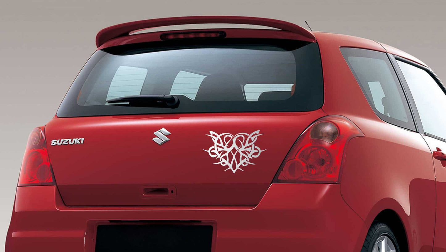 Minoo Heart Car Graphics Stickers
