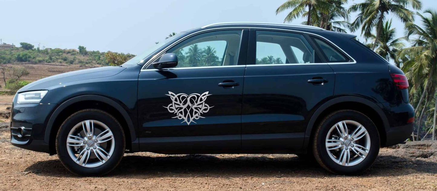 Minoo Heart Car Graphics Stickers