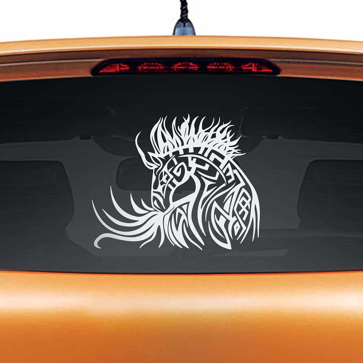 Horse Tattoo Car Sticker
