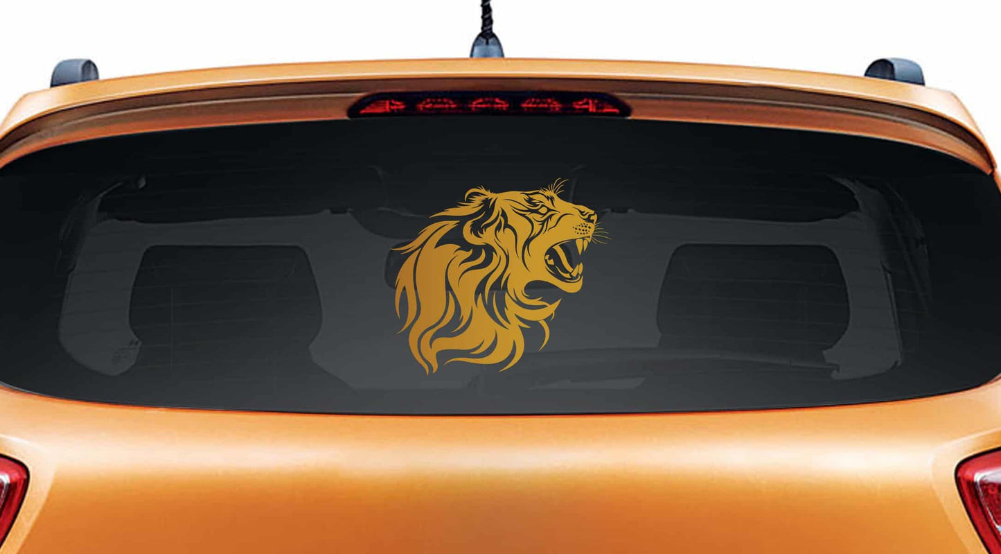 Lions Den Car Decal