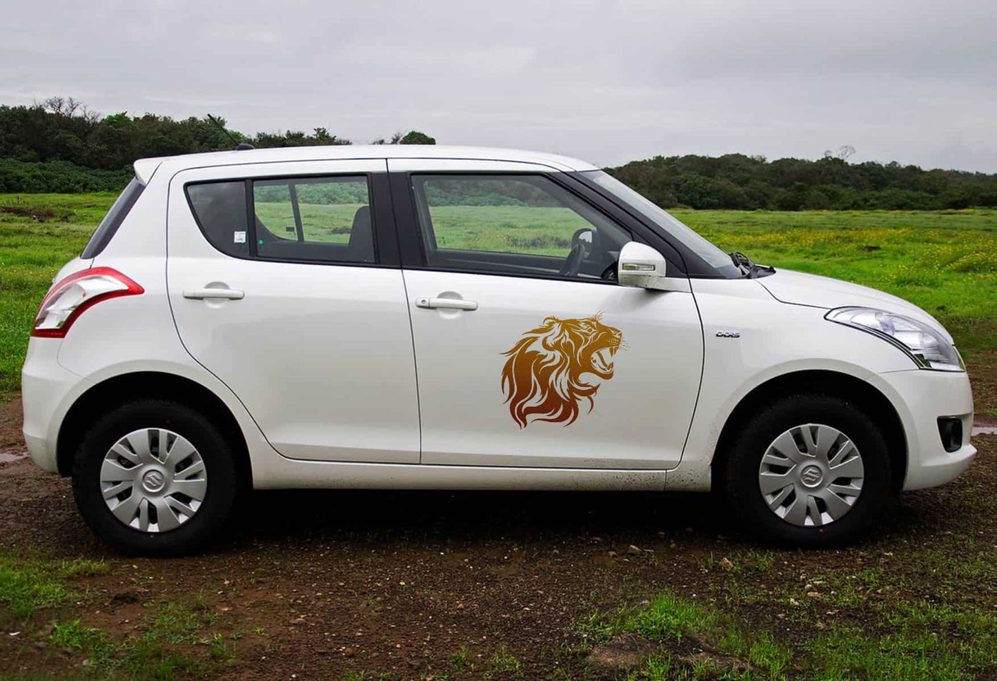 Lions Den Car Decal