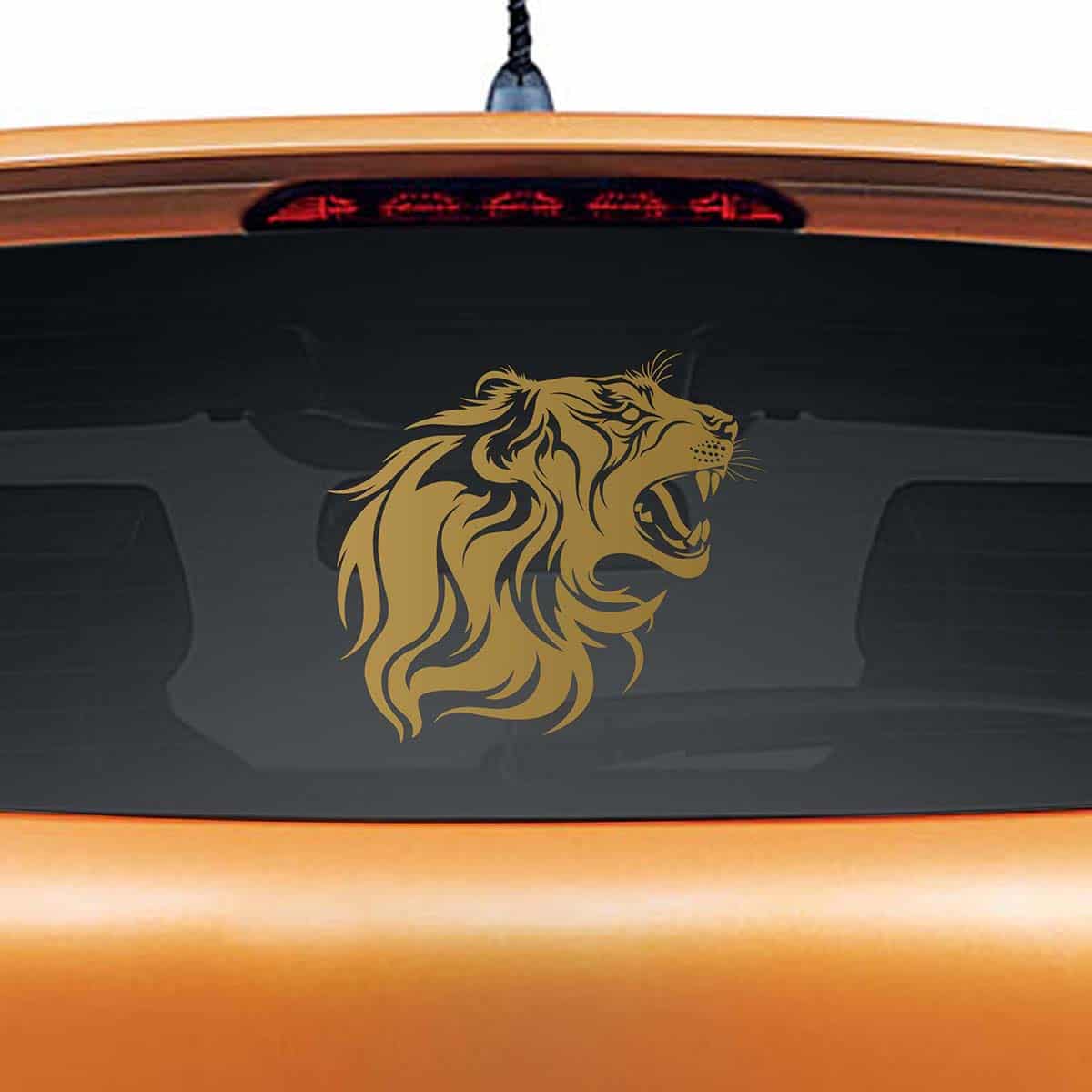 Lions Den Car Decal