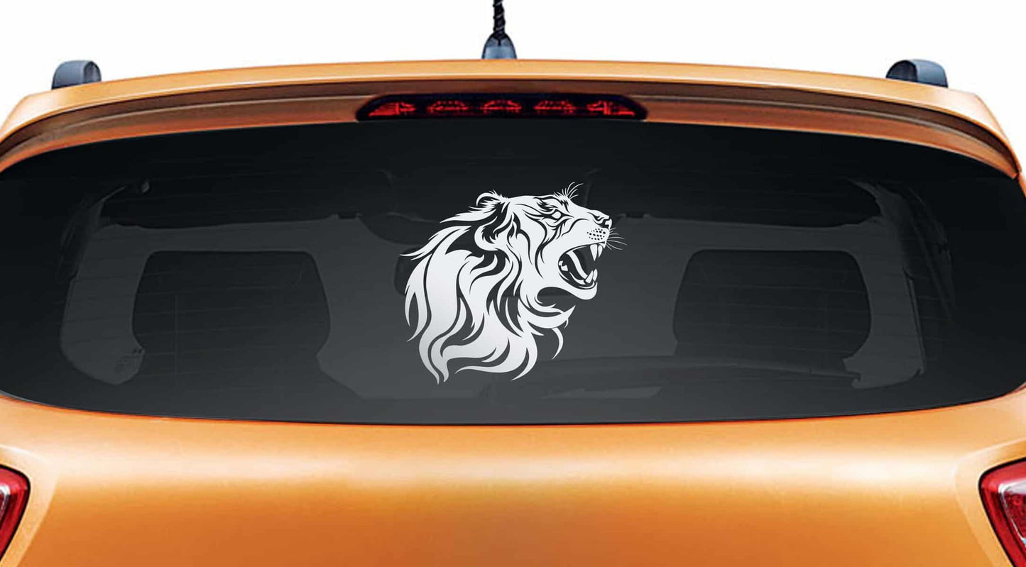 Lions Den Car Decal