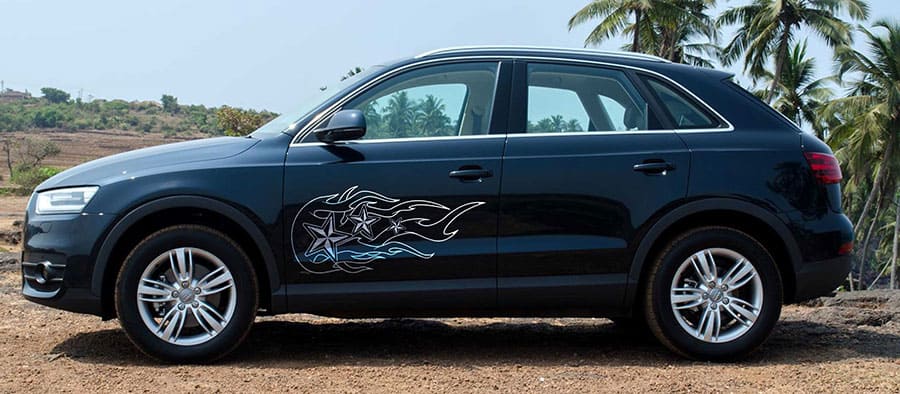 Nautical Flames Car Graphics