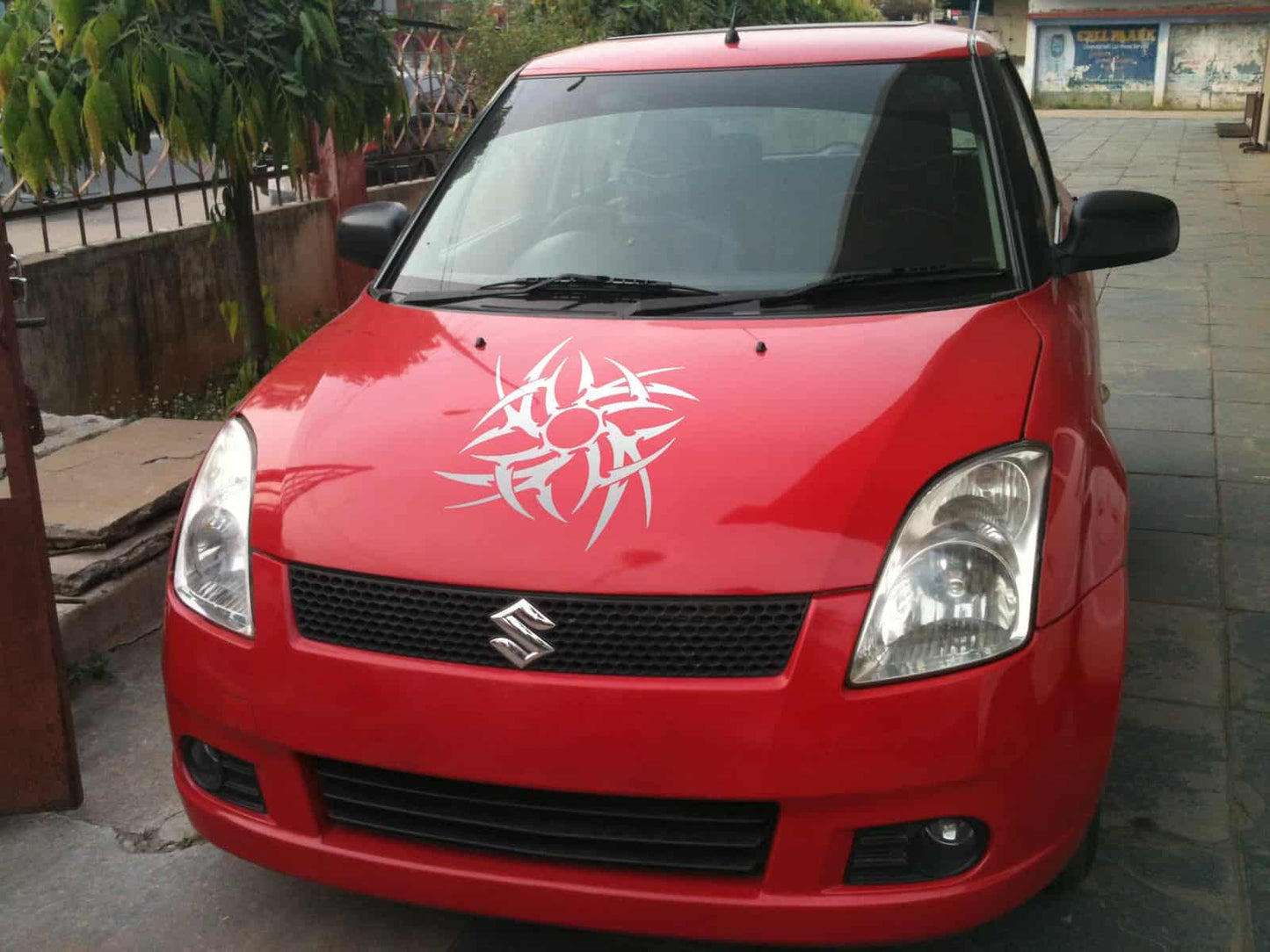 Tribal Chakra Car Decal