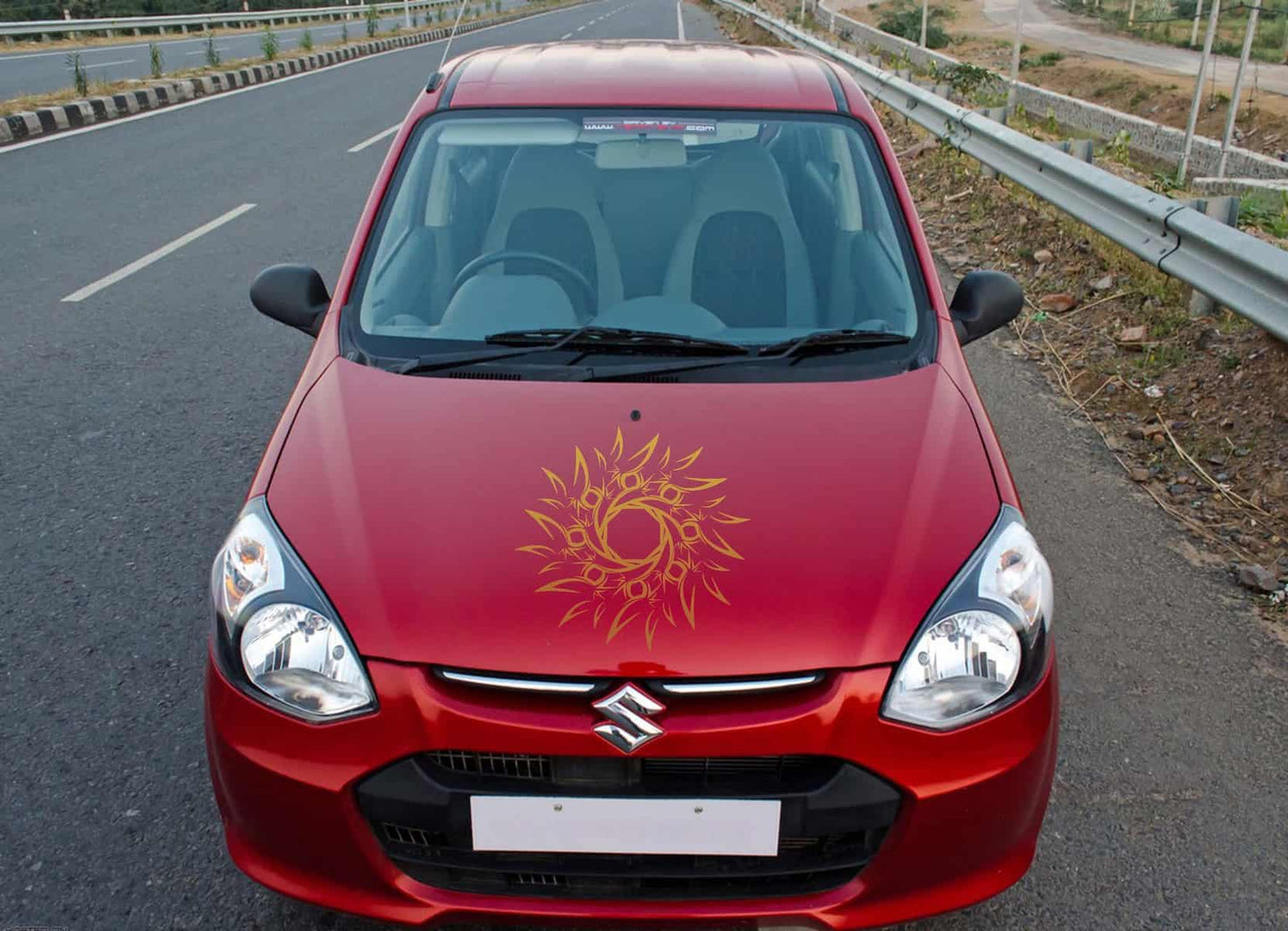 Vaastu Sun Car Graphics
