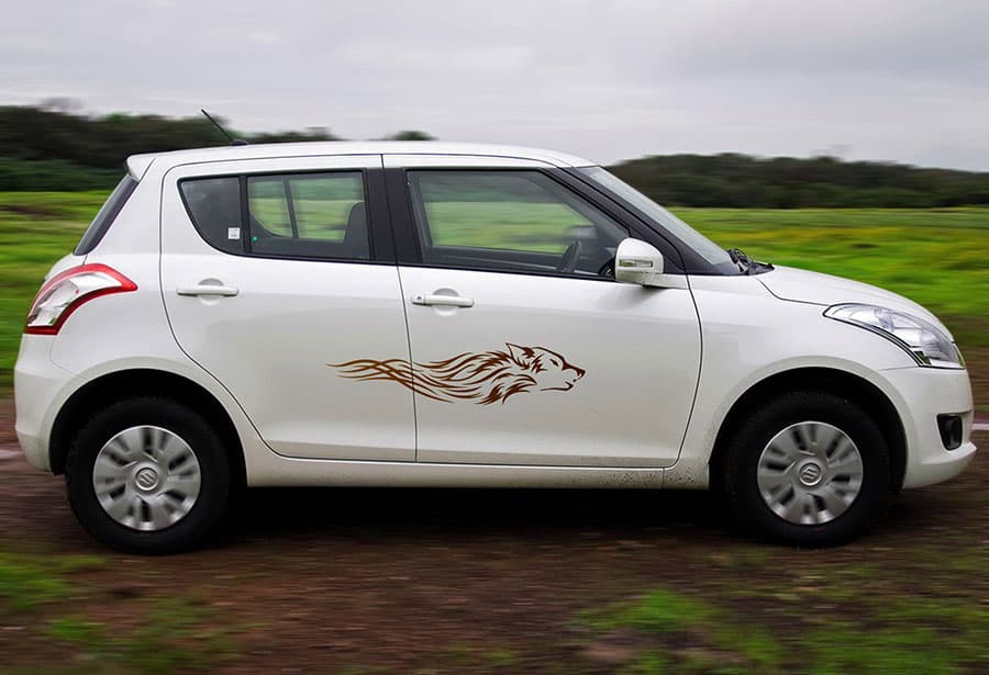 Wolfie Car Side Graphics