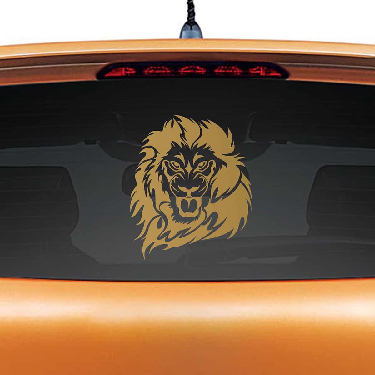 Lion Style Car Decal