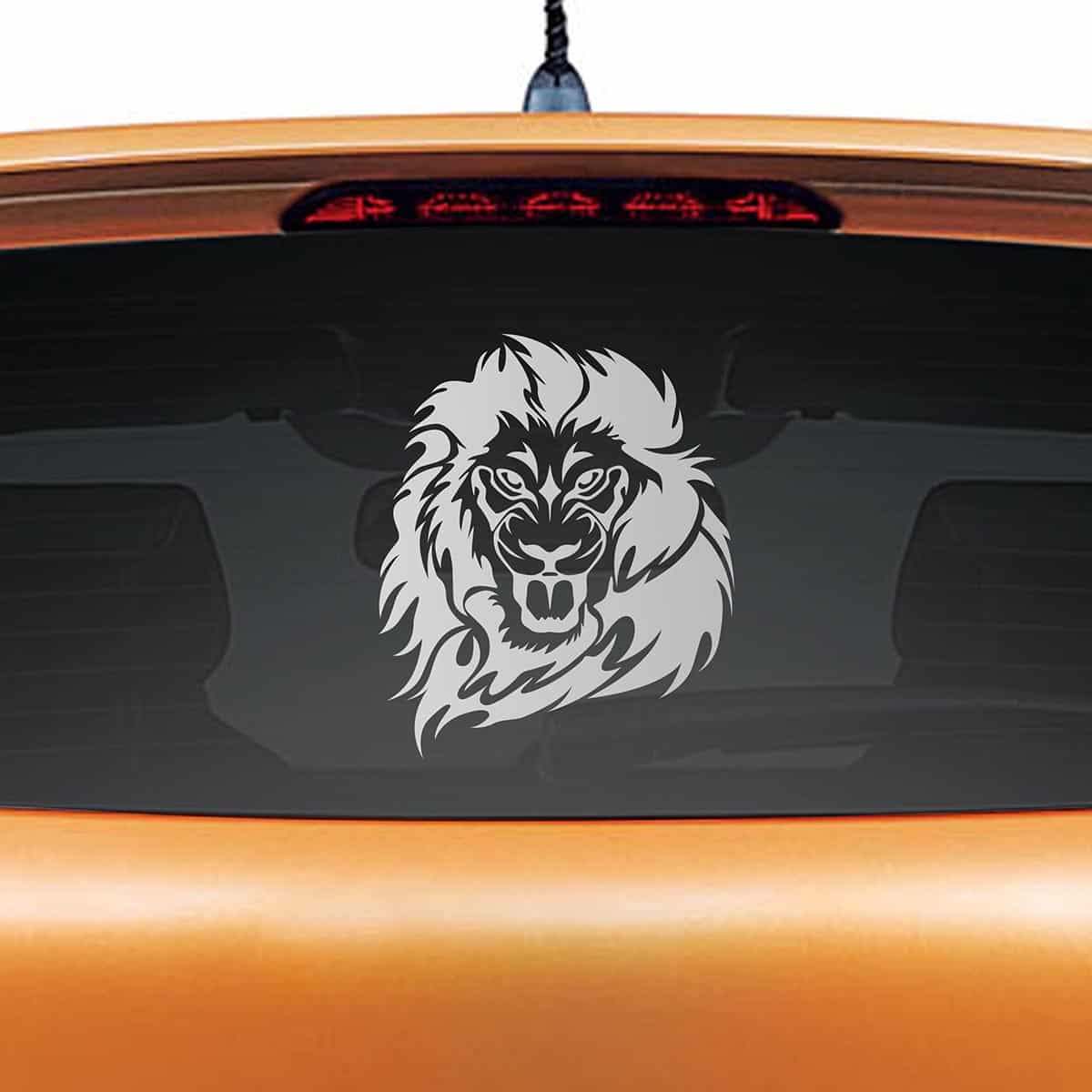 Lion Style Car Decal