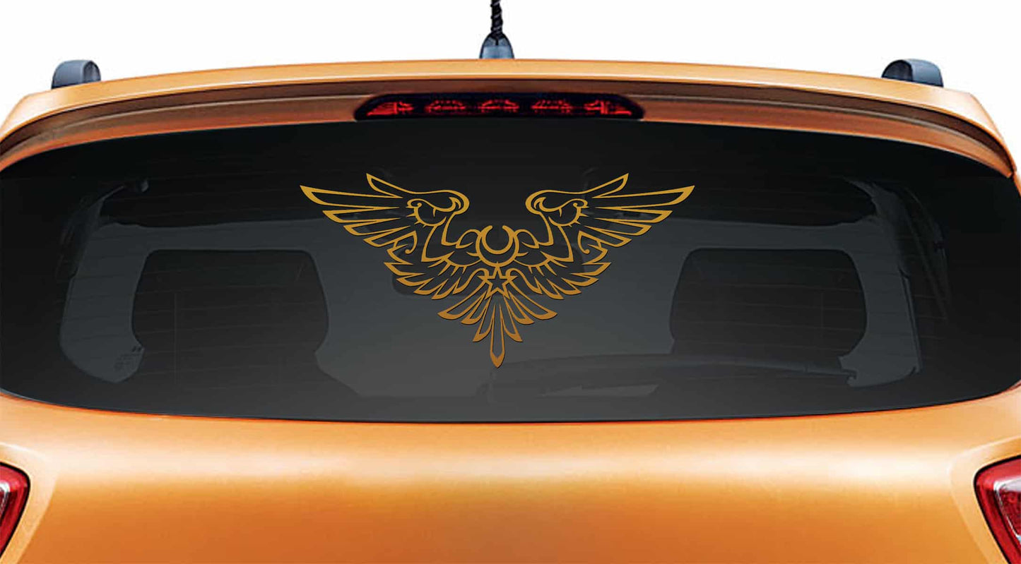 Man-At-Arms Car Rear Glass Sticker