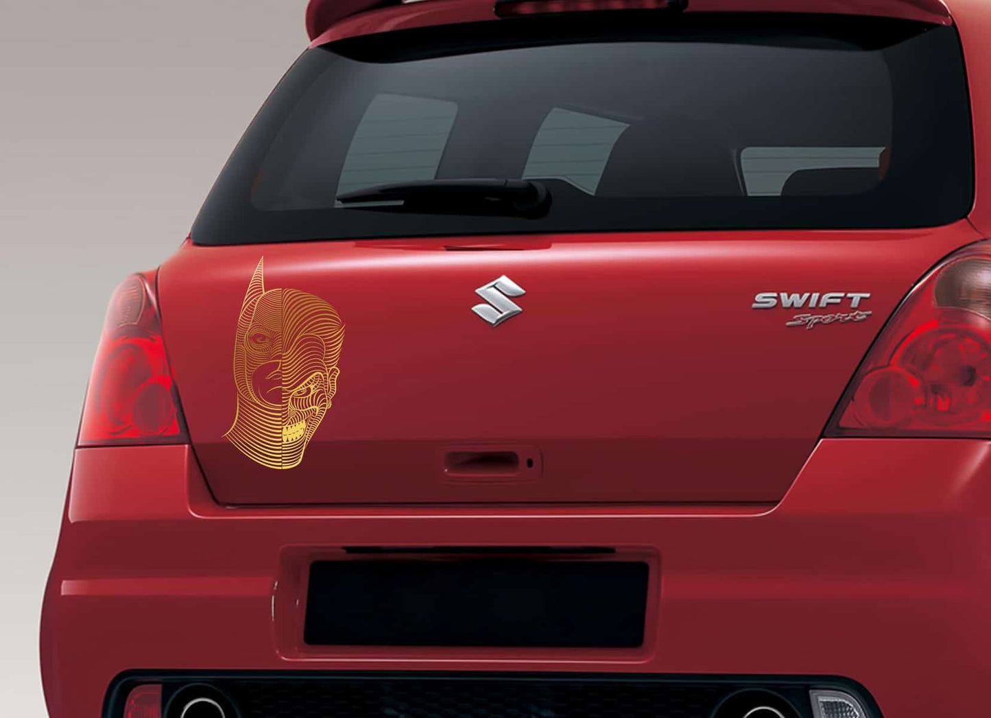 Batman Joker Car Decal