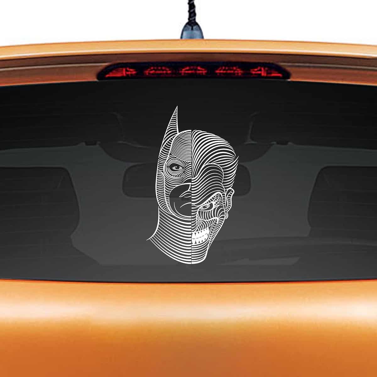 Batman Joker Car Decal