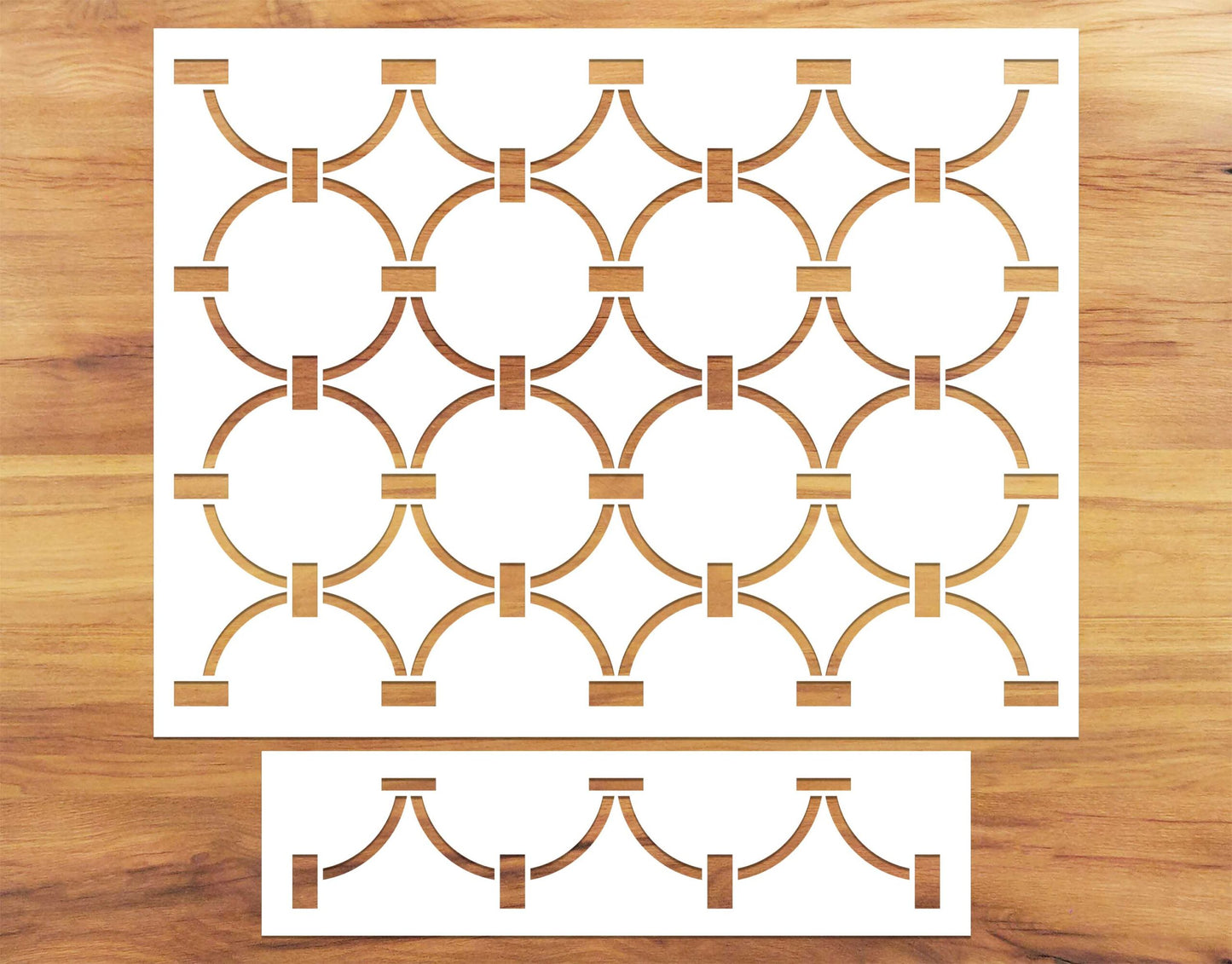 Lattice Ring Paint Stencil