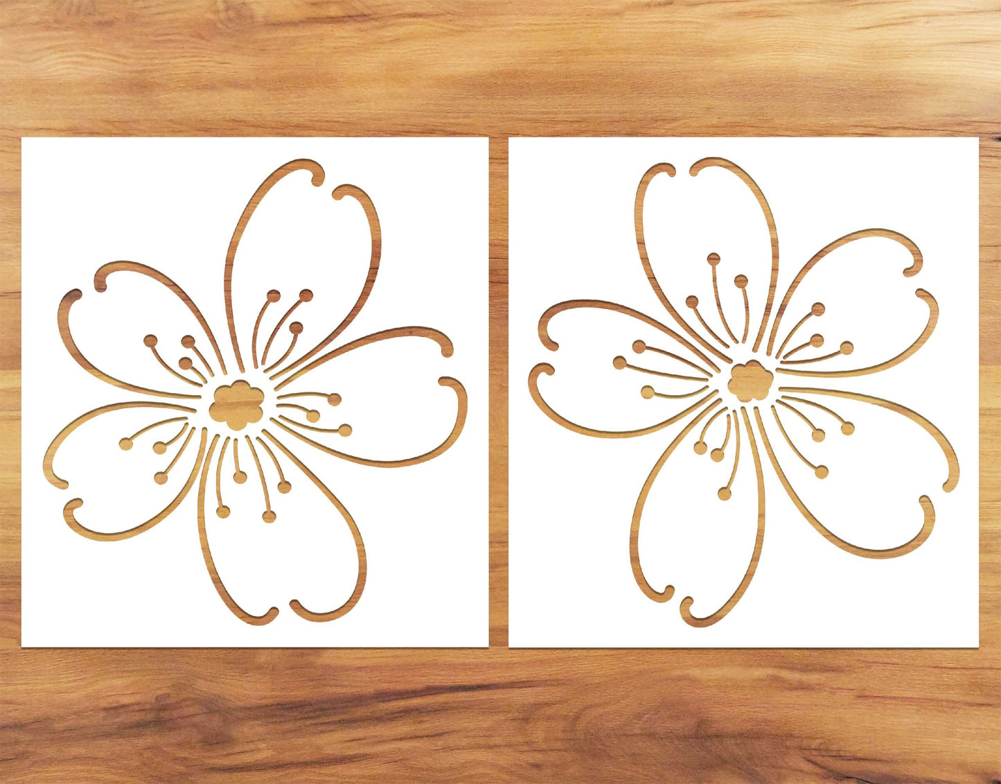 Flower Power Paint Stencil