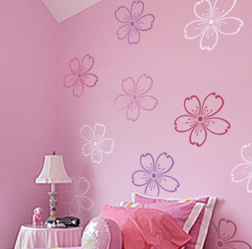 Flower Power Paint Stencil
