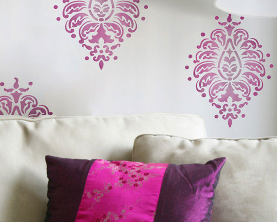 Heart Seed Paint Stencil