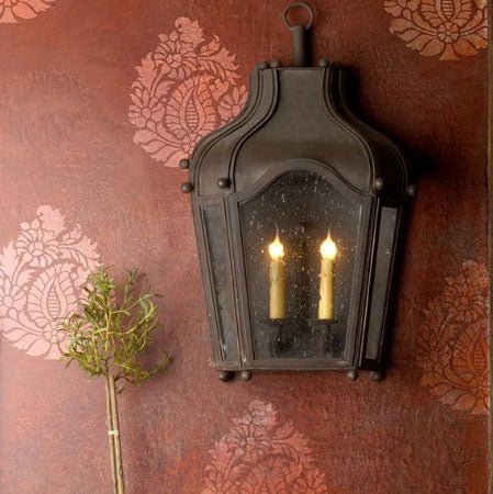 Pear Paisley Damask Paint Stencil