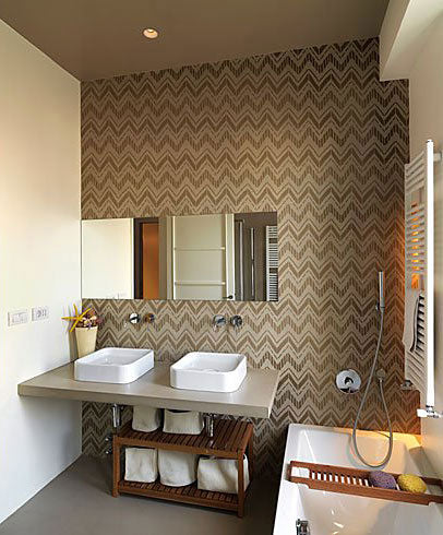 Tribal Chevron Pattern Paint Stencil