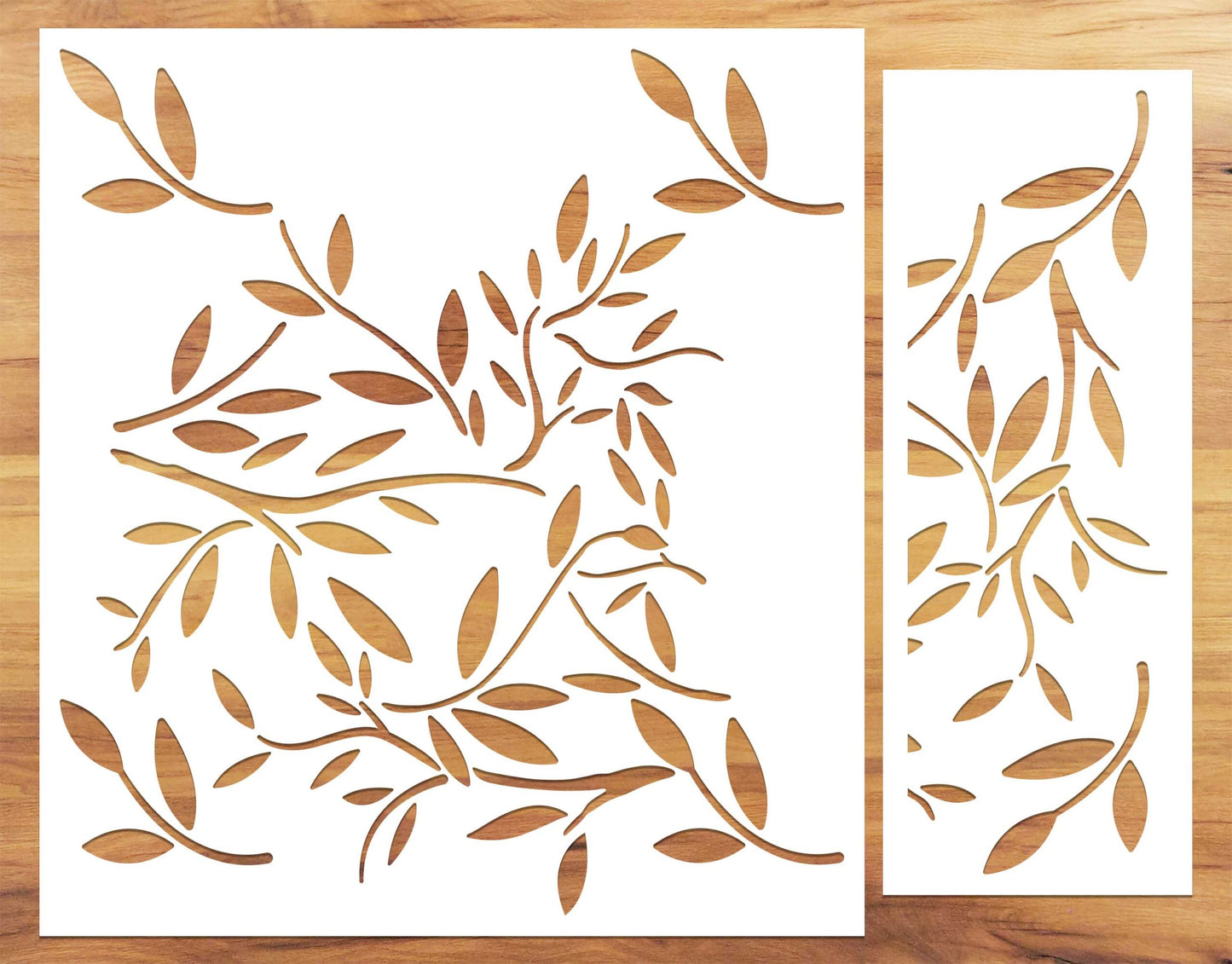 Vines Stencil Pattern Paint Stencil
