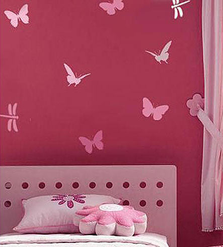 Butterflies Paint Stencil