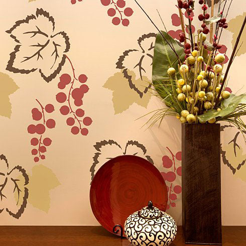 Berry Delight Paint Stencil