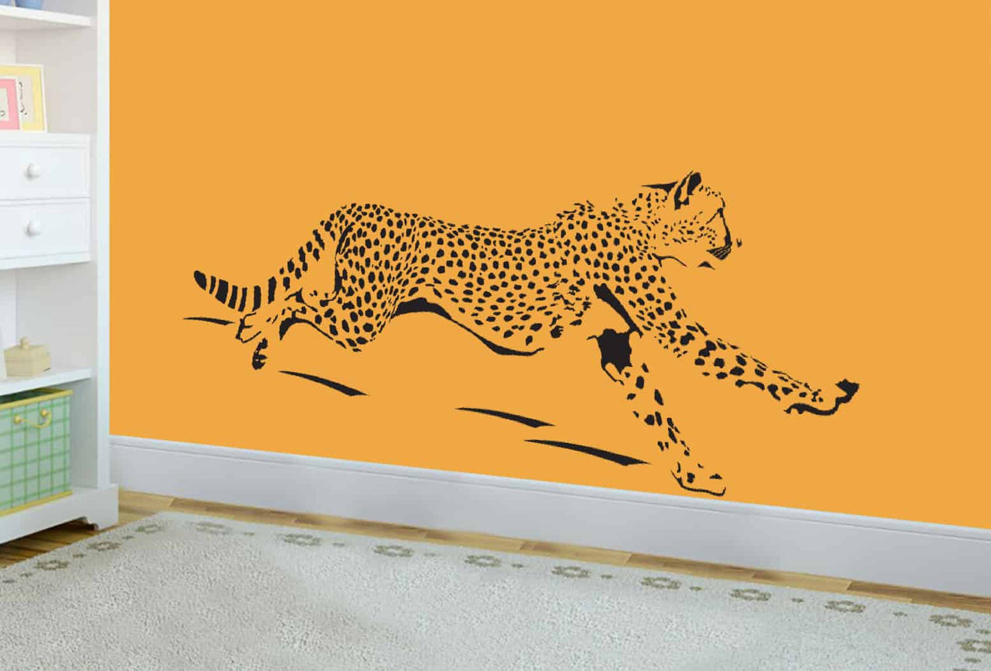 Run like a Cheetah Wall Sticker