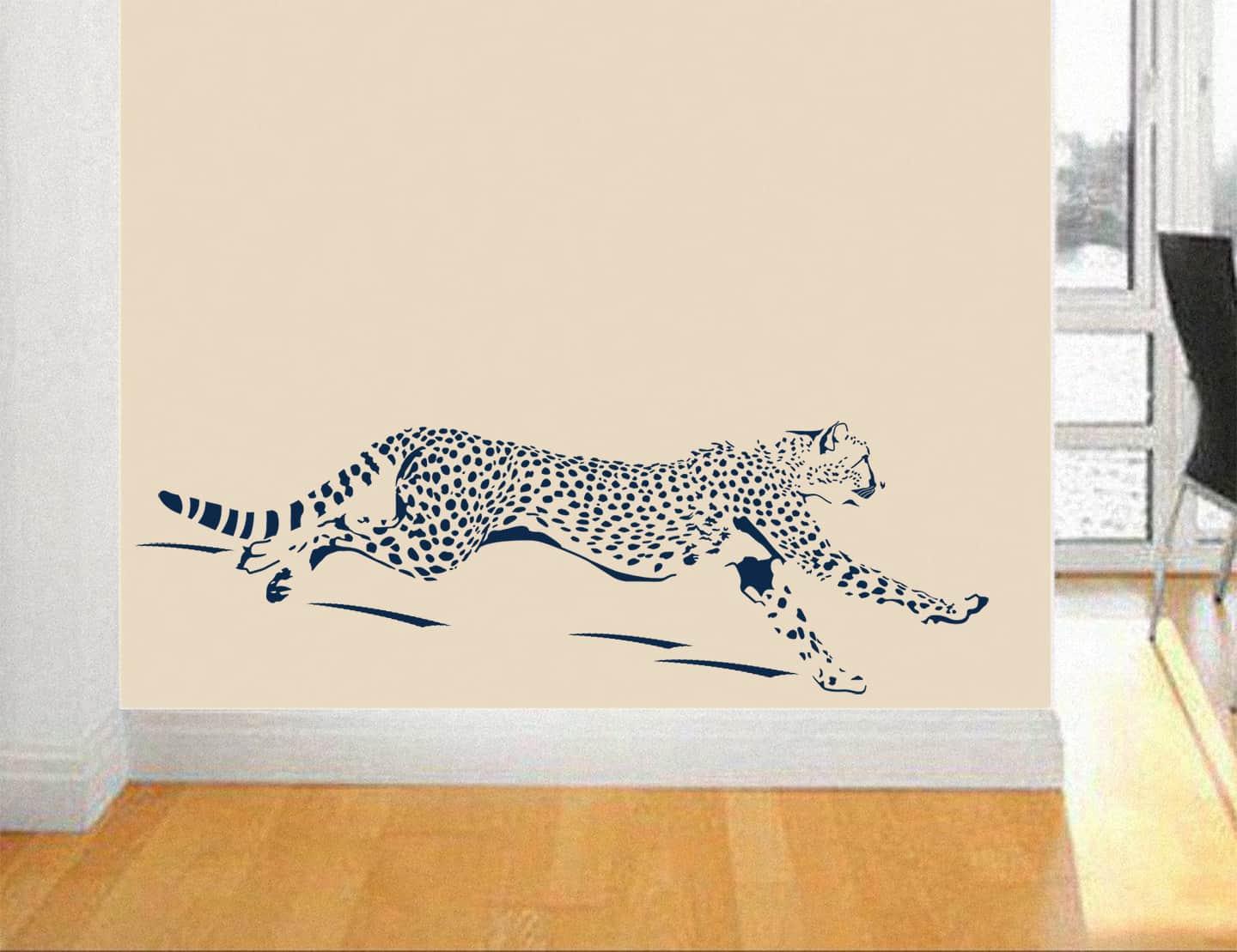 Run like a Cheetah Wall Sticker