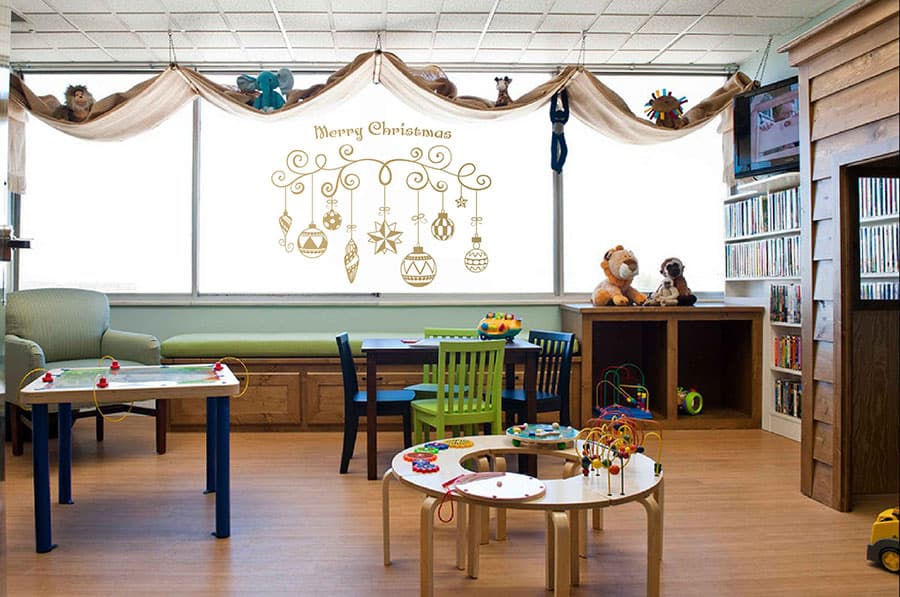 Christmas Ornament Hanging Wall Sticker